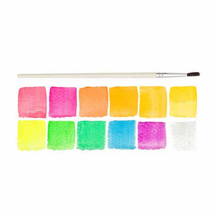 Ooly Chroma Blends Watercolor Paint Set - Neon