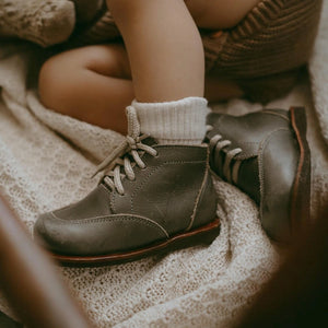 Adelisa & Co Pine Green Antigua Children's Leather Boot