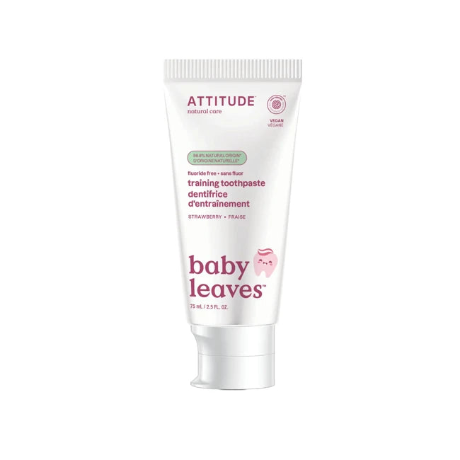 Attitude Baby Leaves Fluoride Free Training Toothpaste 75g