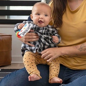 Baby Einstein Musical Toy + Rattle Tiny Tambourine