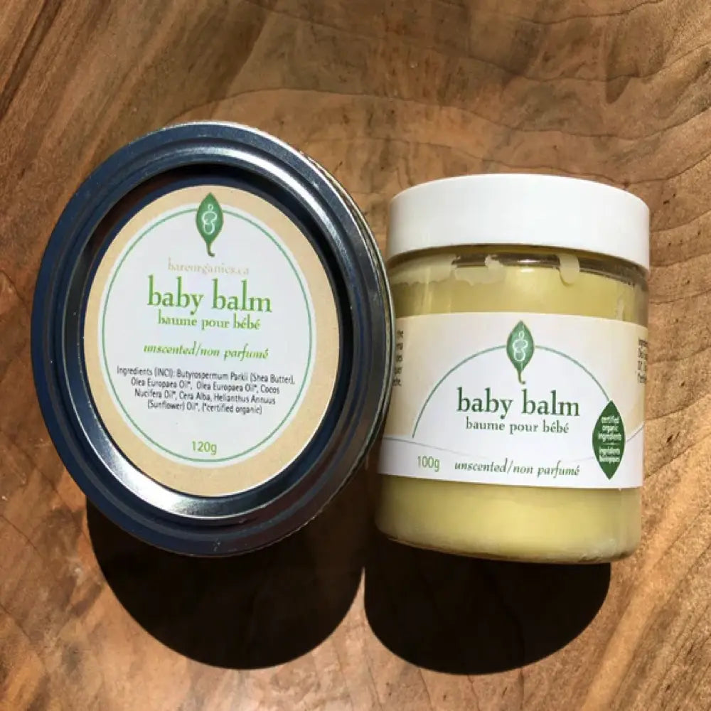 Bare Organics Natural Unscented Baby Balm 50g