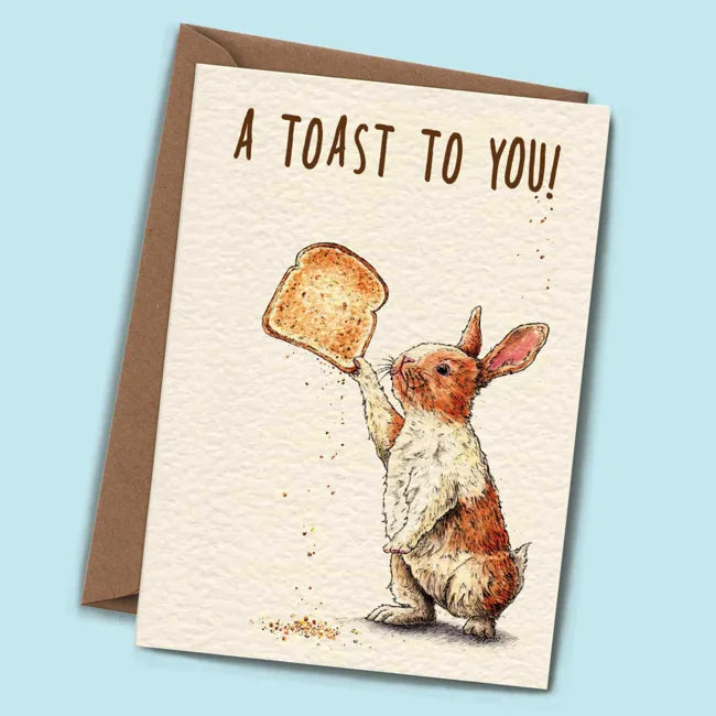 Bewilderbeest Card - A Toast to You