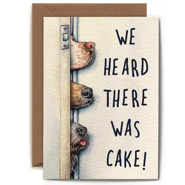 Bewilderbeest Card - Heard There Was Cake