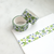 Bottle Brush Washi Tape - Blue Borage Flowers