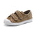 Cienta Zapatilla Double Velcro Shoe in Beige Crep