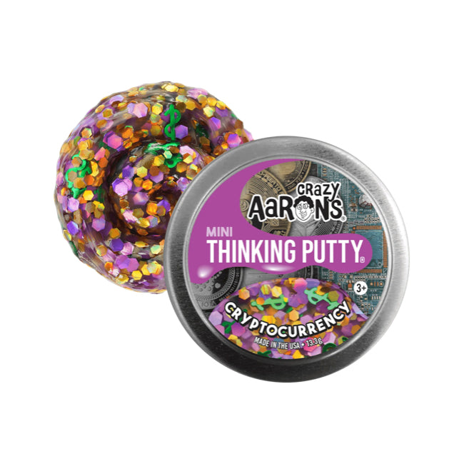 Crazy Aaron Thinking Putty Primary Black Small 2 Tin Baby Charlotte Canada