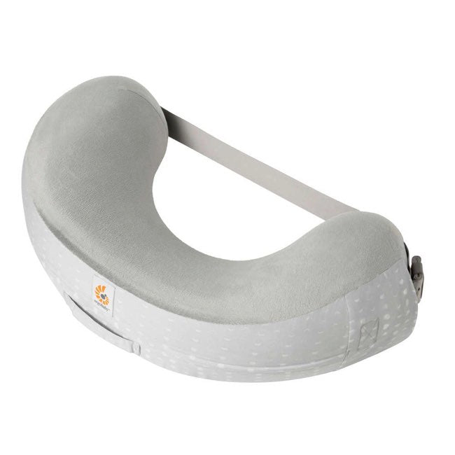 Ergo Baby Natural Curve Nursing Pillow Cover - Moonlight Grey with Strap