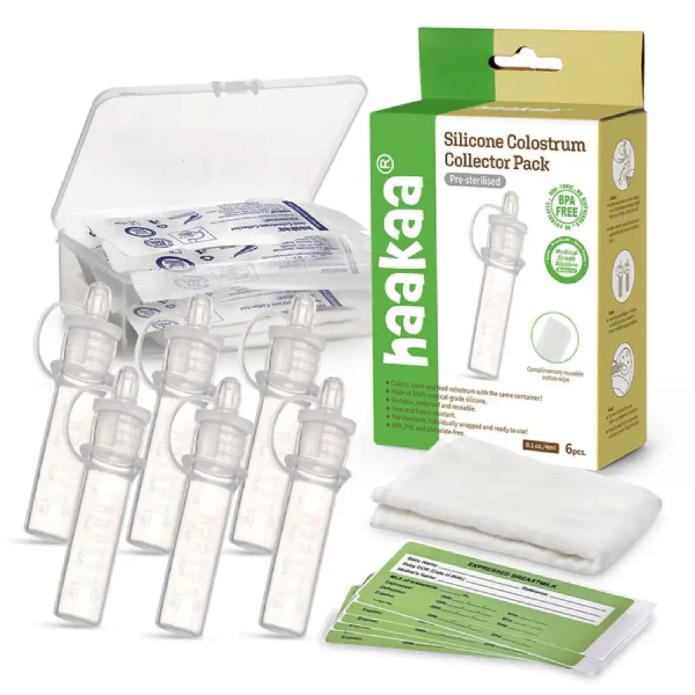 Haakaa Silicone Colostrum Collector Set 6 Pack