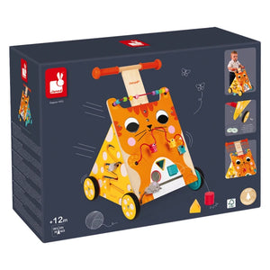 Janod Multi-Activities Walker - Cat