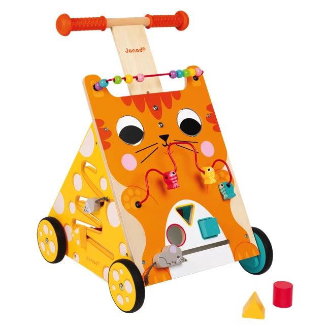 Janod Multi-Activities Walker - Cat