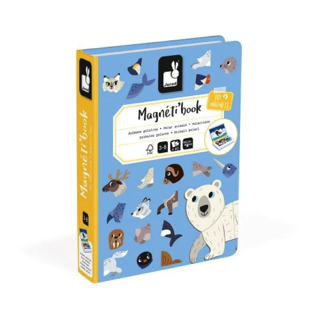 Janod Magnetibook - Polar Animals