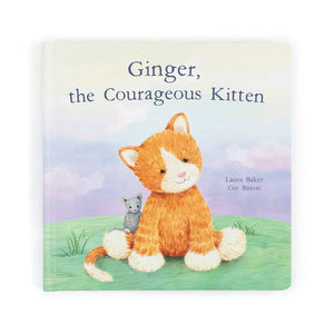 Jellycat Ginger, The Courageous Kitten Book