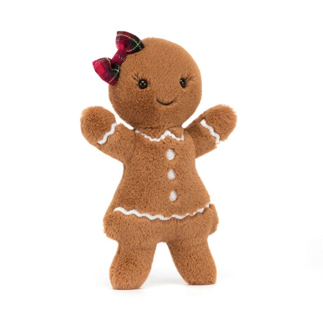 Jellycat Jolly Gingerbread Ruby - Plaid