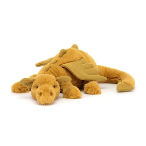 Jellycat Scrumptious Golden Dragon