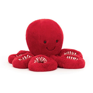 Jellycat Cranberry Octopus - Large