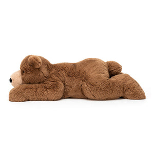 Jellycat Scrumptious Woody Bear Lying Pose