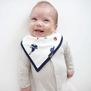 Kyte Baby Printed Bib in Football