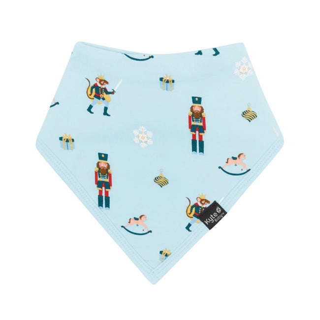 Kyte Baby Printed Bib in Nutcracker