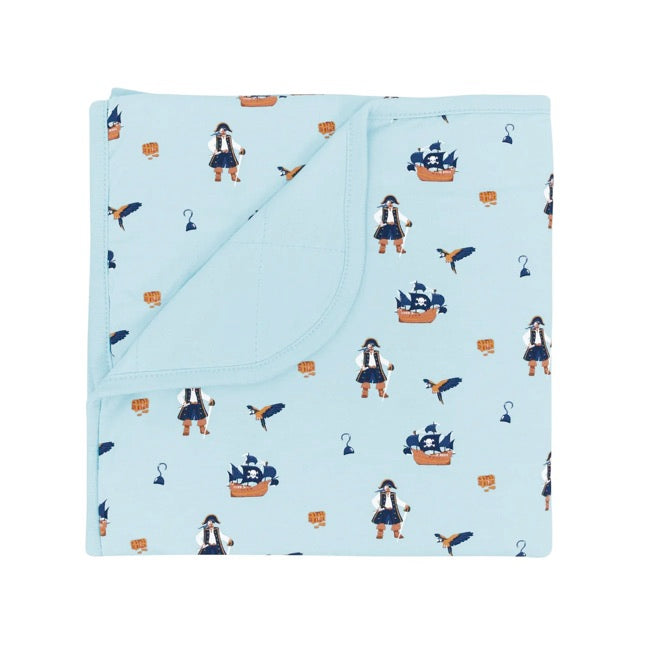 Kyte Baby Printed Baby Blanket in Pirate