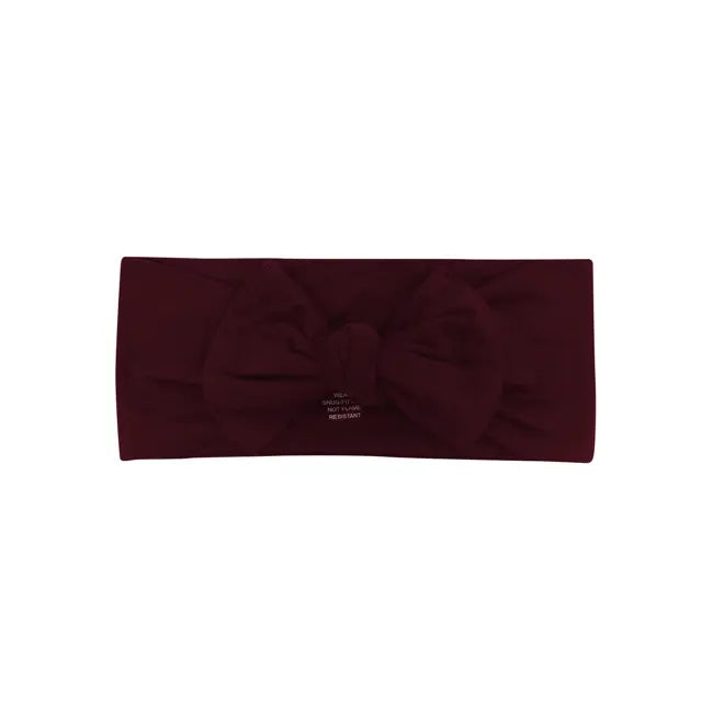 Kyte Baby Bow in Burgundy