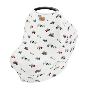 Kyte Baby Printed Car Seat Cover in Tractor