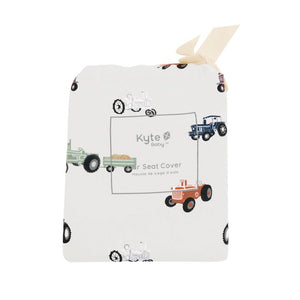 Kyte Baby Printed Car Seat Cover in Tractor