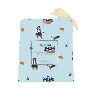 Kyte Baby Printed Crib Sheet in Pirate