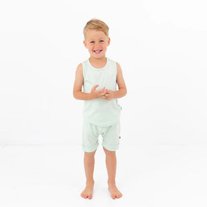 Kyte Baby Harem Shorts in Mint