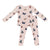 Kyte Baby Printed Long Sleeve Pajama in Blush Butterfly