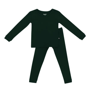 Kyte Baby Long Sleeve Toddler Pajama Set in Evergreen