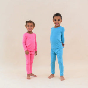 Kyte Baby Long Sleeve Pajamas in Guava