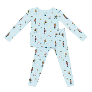 Kyte Baby Printed Long Sleeve Pajamas in Nutcracker