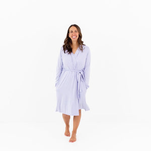 Kyte Mama Women's Lounge Robe in Lilac