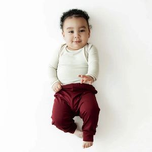 Kyte Baby Pant in Burgundy