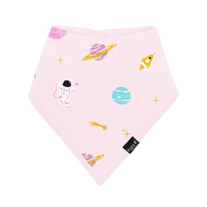 Kyte Baby Printed Bib in Sakura Space