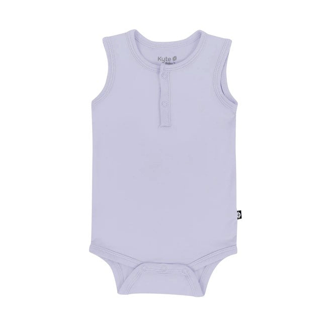 Kyte Baby Sleeveless Bodysuit in Lilac