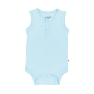 Kyte Baby Sleeveless Bodysuit in Powder