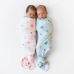 Kyte Baby Printed Swaddle Blanket in Sakura Space