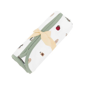 Kyte Baby Printed Swaddle Blanket in Apple Orchard