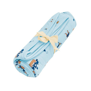 Kyte Baby Printed Swaddle Blanket in Pirate