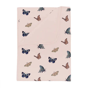 Kyte Baby Printed 1.0 Tog Toddler Blanket in Blush Butterfly