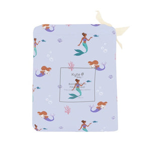 Kyte Baby Printed Twin Sheet in Mermaid