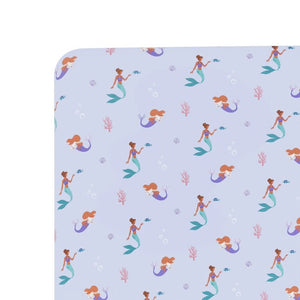 Kyte Baby Printed Twin Sheet in Mermaid