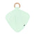 Kyte Baby Lovey with Removable Wooden Teething Ring in Mint