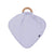 Kyte Baby Lovey with Removable Wooden Teething Ring in Lilac