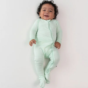 Kyte Baby Zippered Footie in Mint