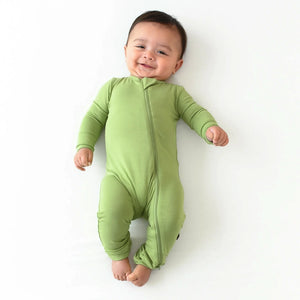 Kyte Baby Zippered Romper in Honu