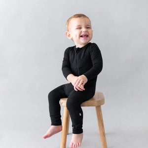 Kyte Baby Zippered Romper in Midnight