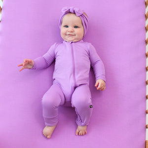 Kyte Baby Zippered Romper in Poi