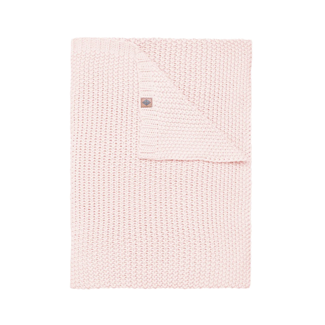 Kyte Baby Chunky Knit Toddler Blanket in Blush - Baby Charlotte Canada